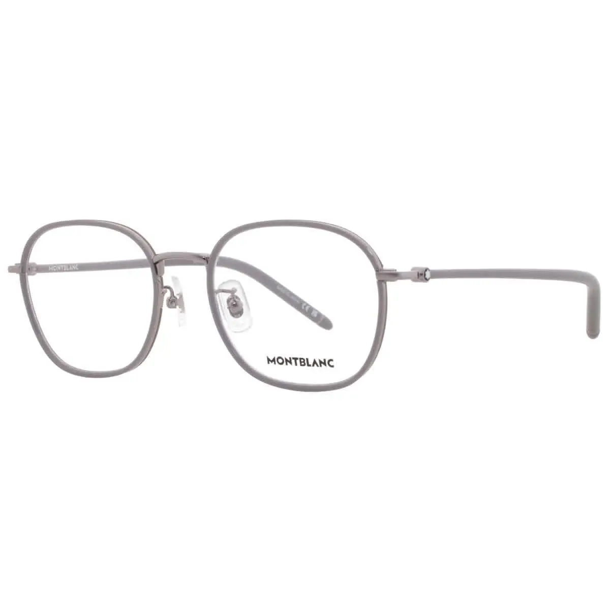 Montblanc Demo Oval Men`s Eyeglasses MB0368OA 003 52 MB0368OA 003 52