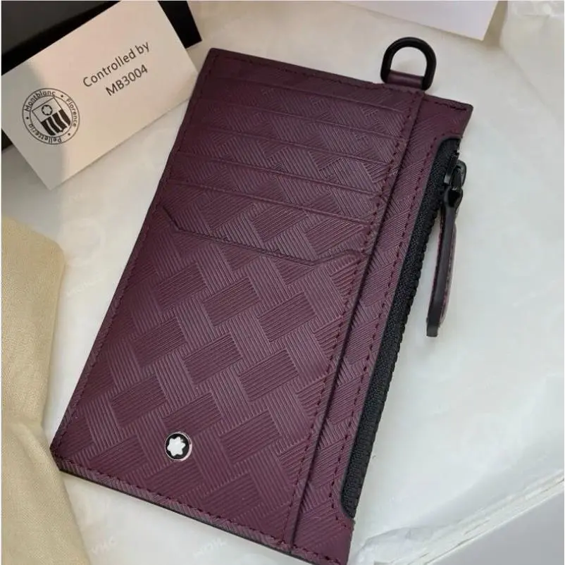 Montblanc Extreme 3.0 8cc Red Leather Wallet Card Holder Made In Italy Vip MB