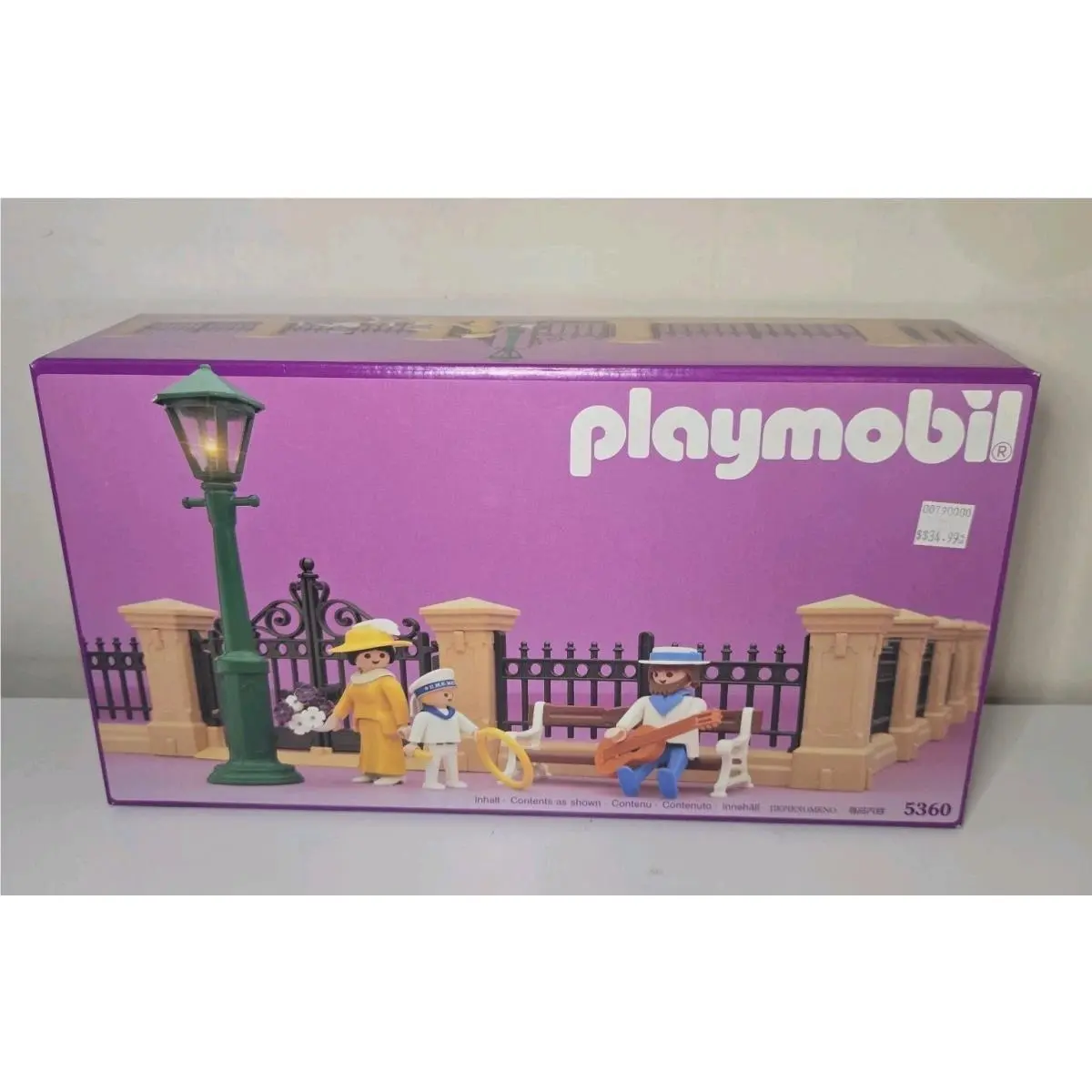 Playmobil 5360 Victorian Mansion Fence Set 1990 Vintage
