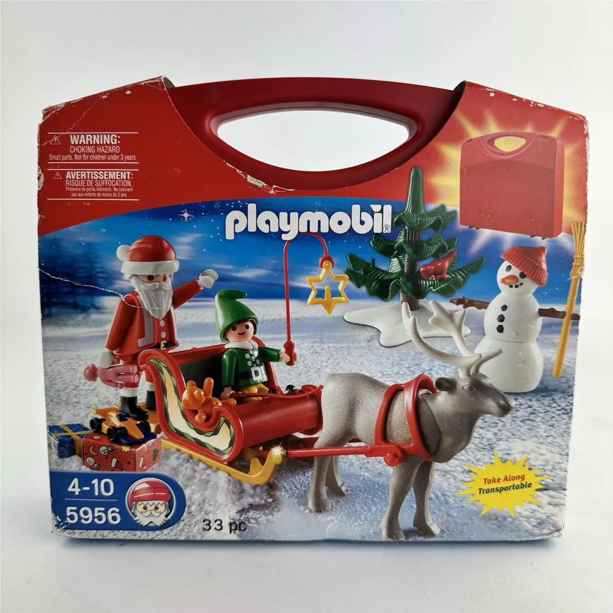 Playmobil Christmas Carry Case 5956: Santa`s Sleigh I1