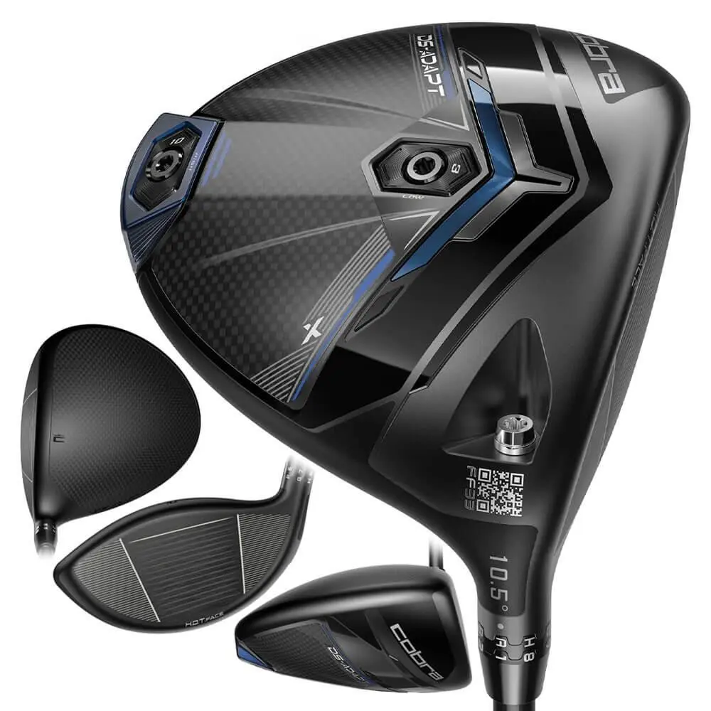 Cobra Men Dark Speed Adapt X Driver 460cc - 25 - Chrome