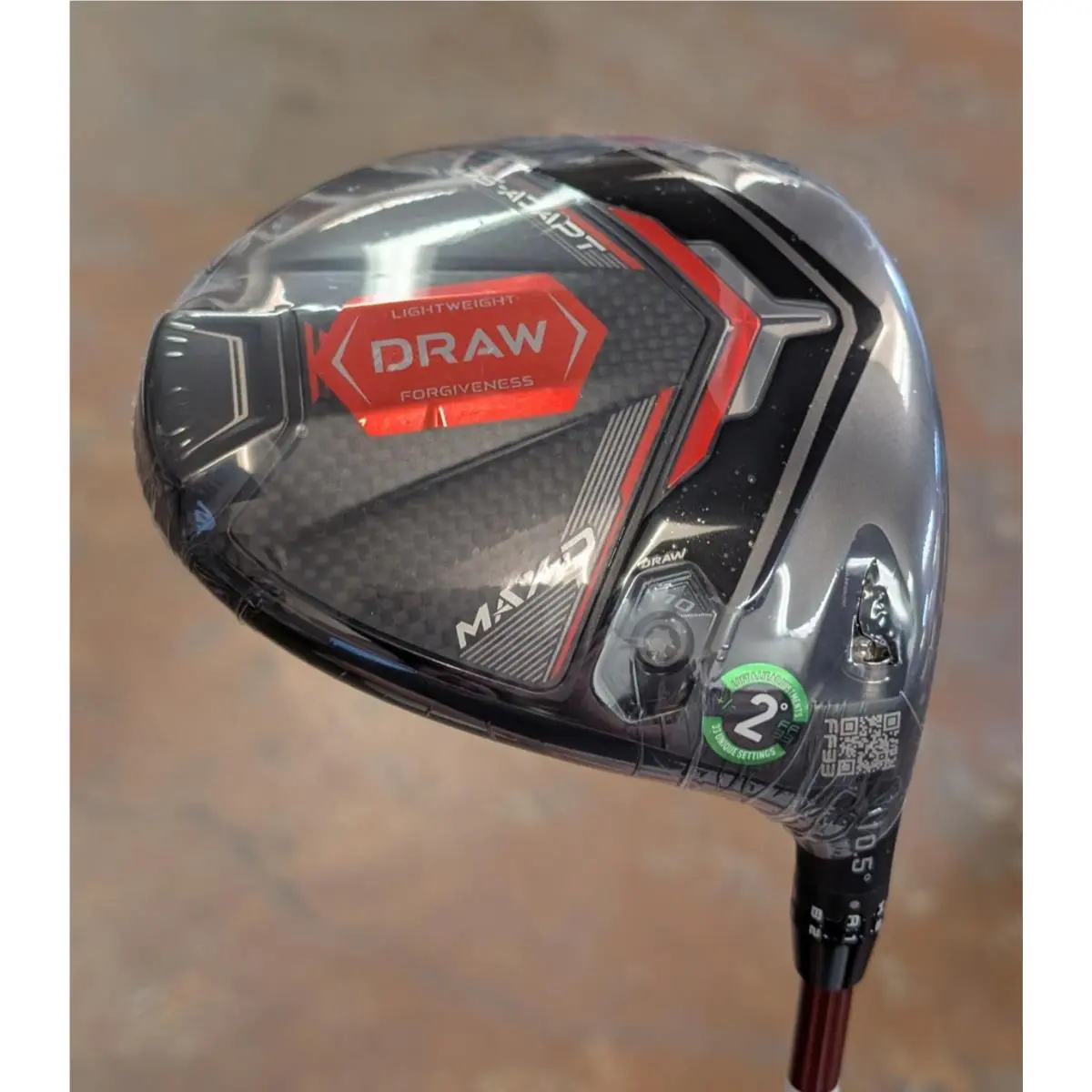2025 Cobra DS Adapt Max-d Driver 10.5 / Denali Red 50 5.0 Senior RH No HC