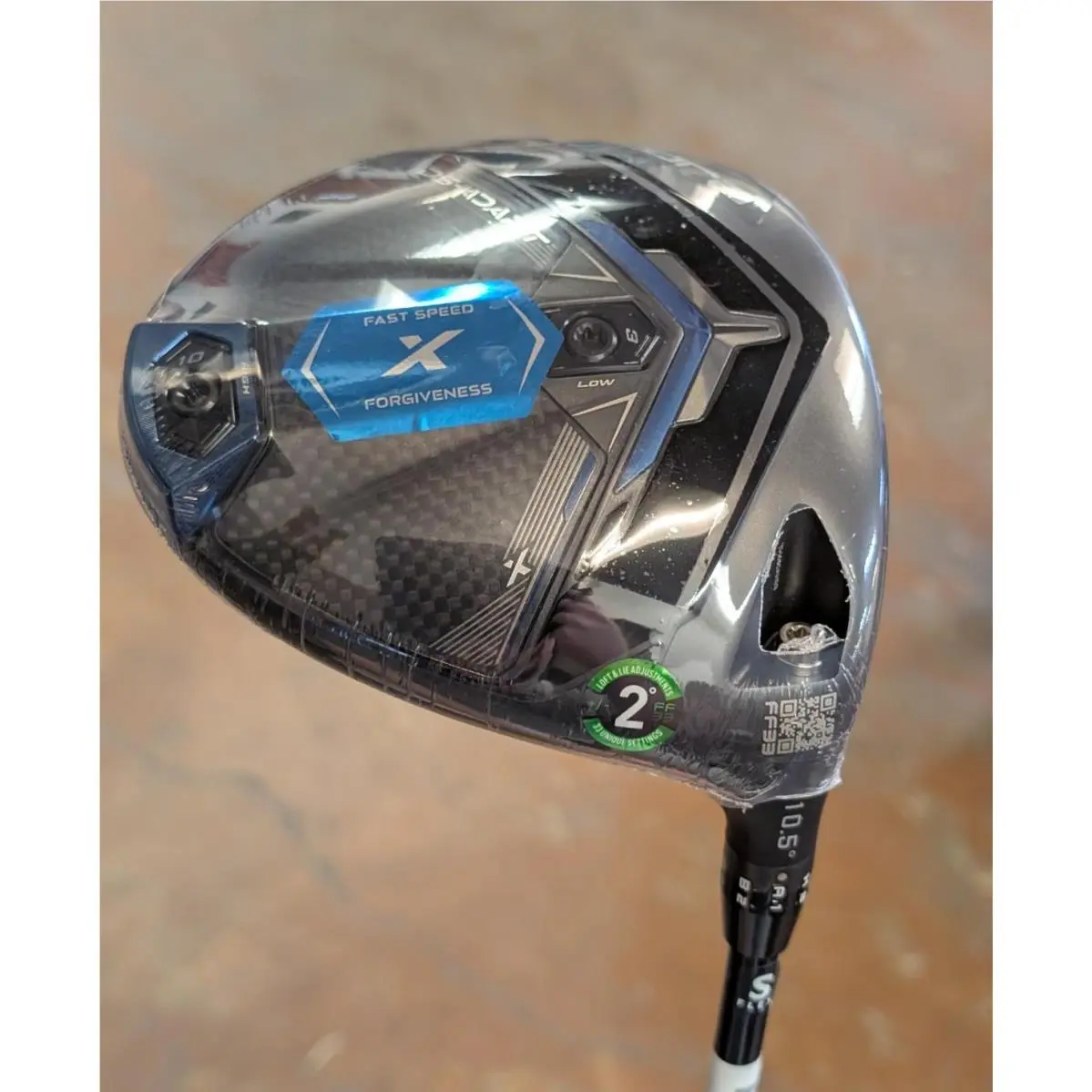 2025 Cobra DS Adapt X Driver 10.5 / Tensei Blue AV 65 Stiff-flex RH No HC