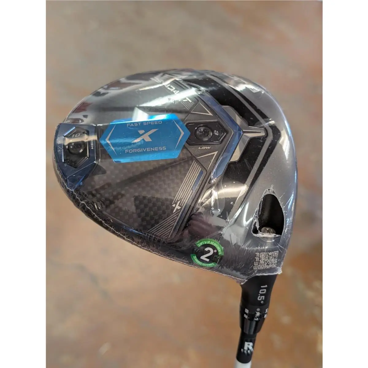 2025 Cobra DS Adapt X Driver 10.5 / Vanquish 4 R-flex RH No HC