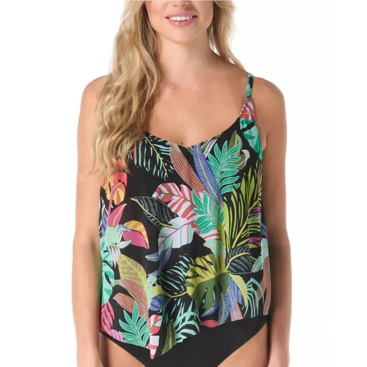 Coco  Women`s Captivate Bra Sized Swim Tankini Top Size 34D 18161 by Reef
