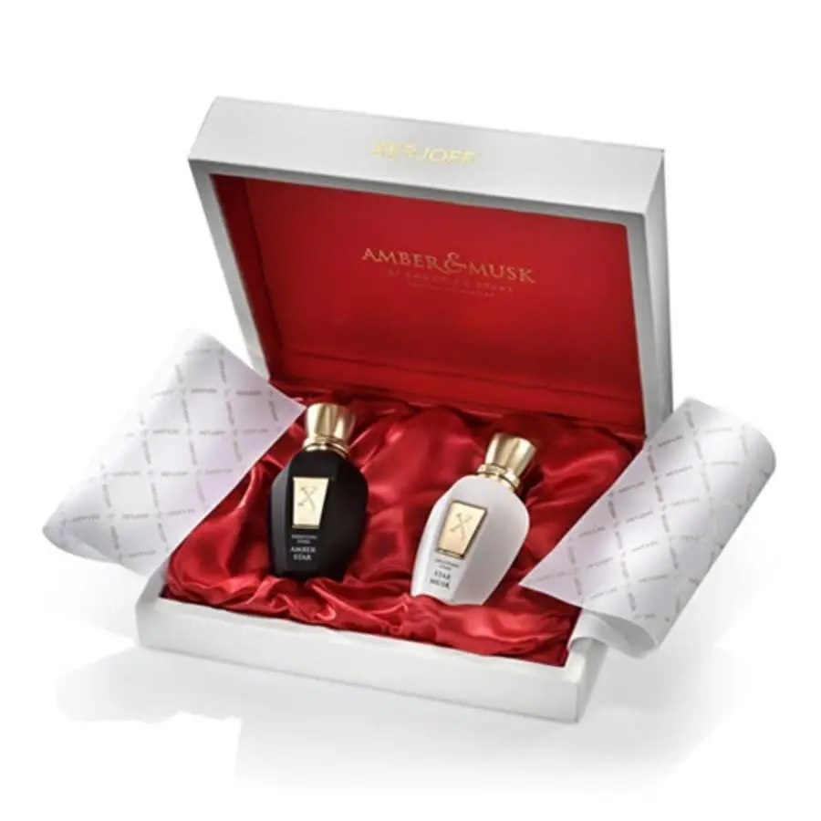 Xerjoff Amber Star and Star Musk Parfume Set 2x 1.7 oz/50ml