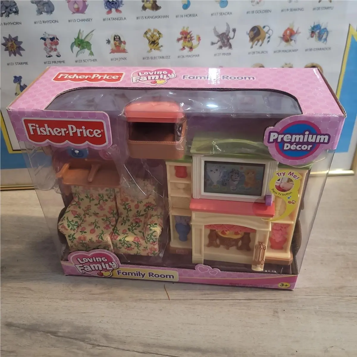 Fisher-price Loving Family- Family Room Premium Decor Nrfb