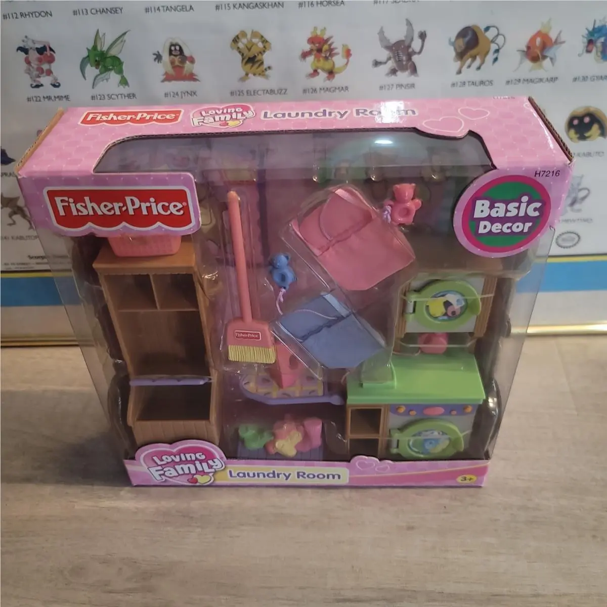 Fisher Price Loving Family Doll House Laundry Room Retired H7216