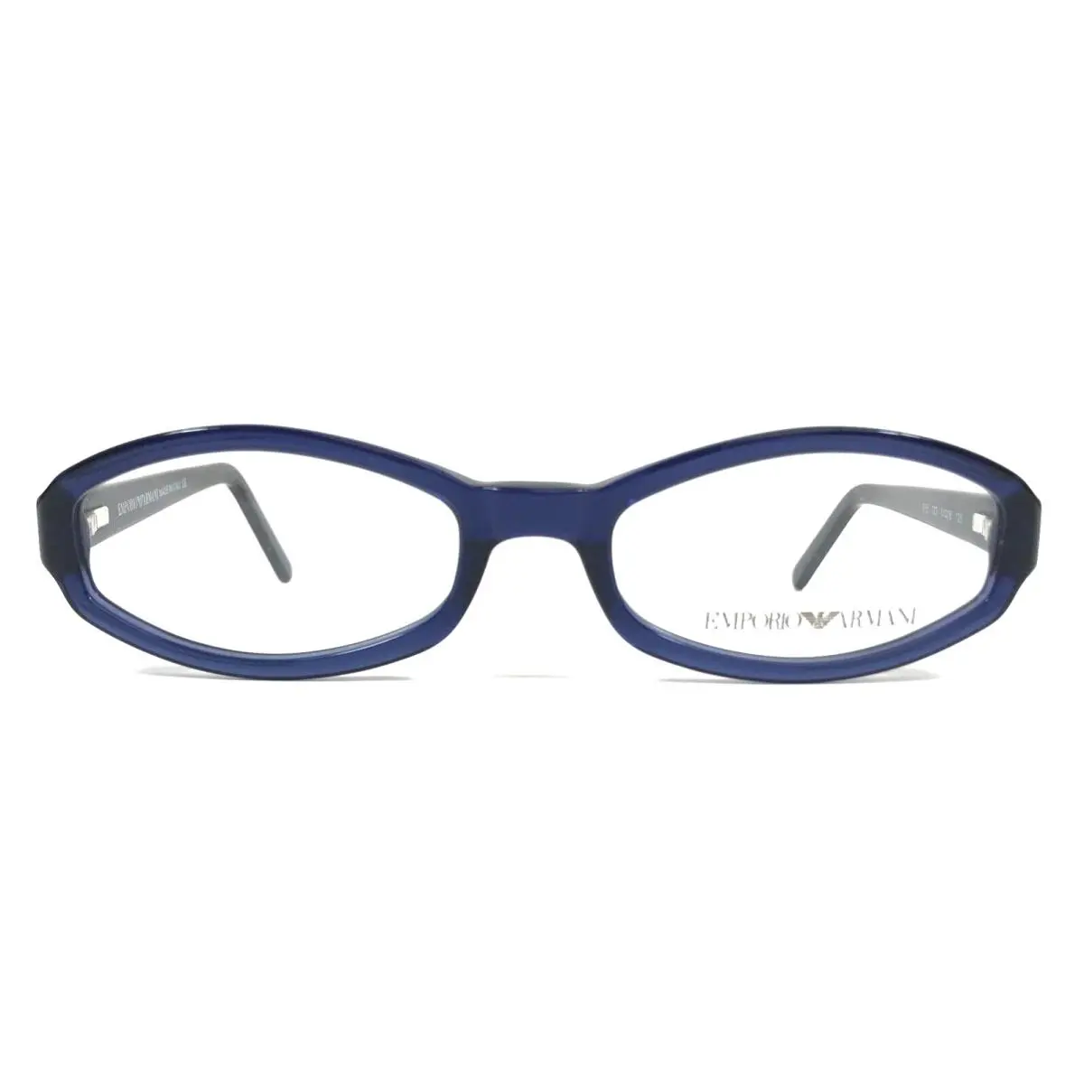 Emporio Armani Eyeglasses Frames 655 223 Navy Blue Oval Full Rim 51-18-135