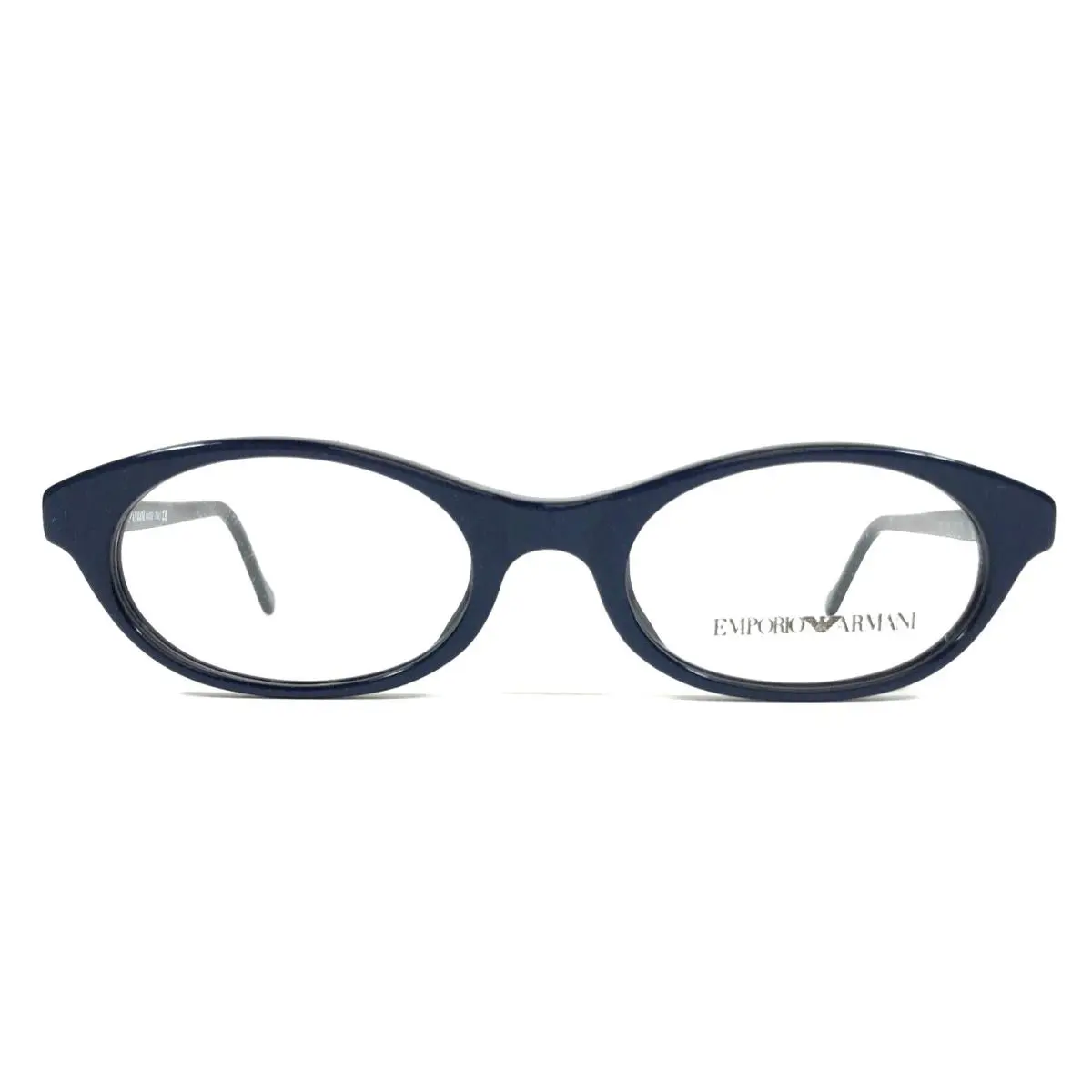 Emporio Armani Eyeglasses Frames 556 246 Navy Blue Oval Cat Eye 50-19-140