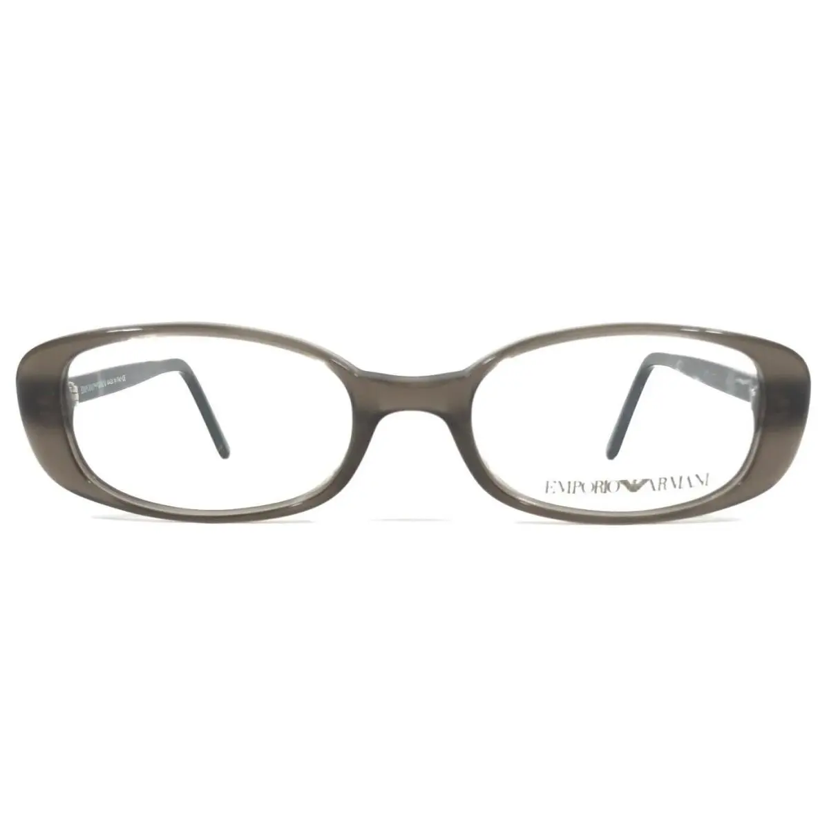 Emporio Armani Eyeglasses Frame 588 317 Brown Black Oval Full Rim 49-18-135