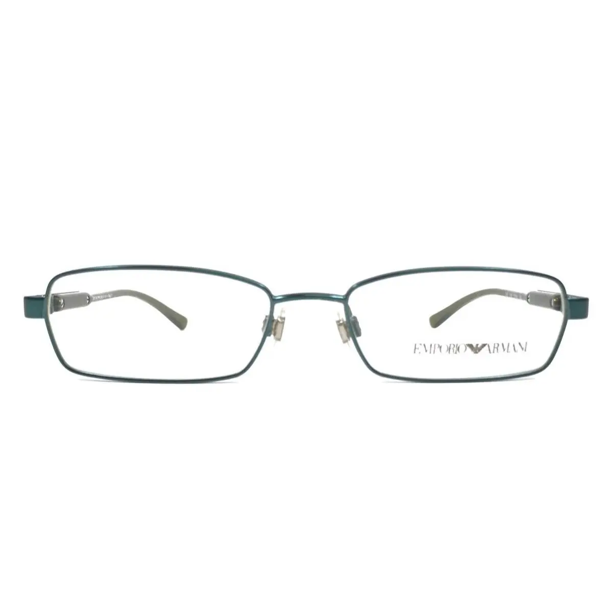 Emporio Armani Eyeglasses Frames 226 1366 Turquoise Olive Rectangle 51-16-135