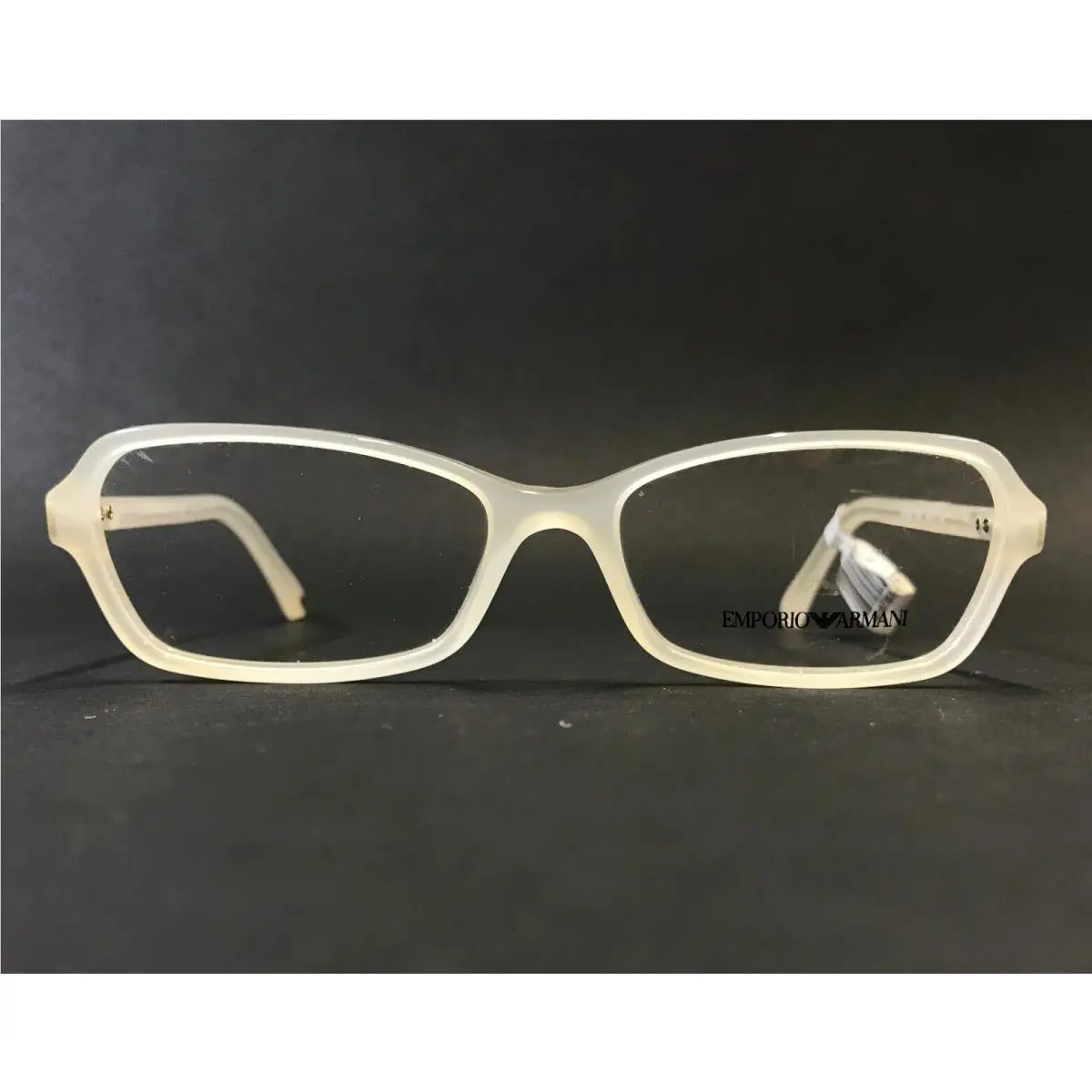 Emporio Armani Eyeglasses Frames EA3009 5082 Ivory Opal Beige Cat Eye 54-16-140