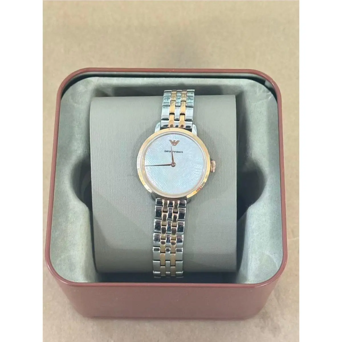 Modern AR11157 Ladies Watch with White Dial by Emporio Armani