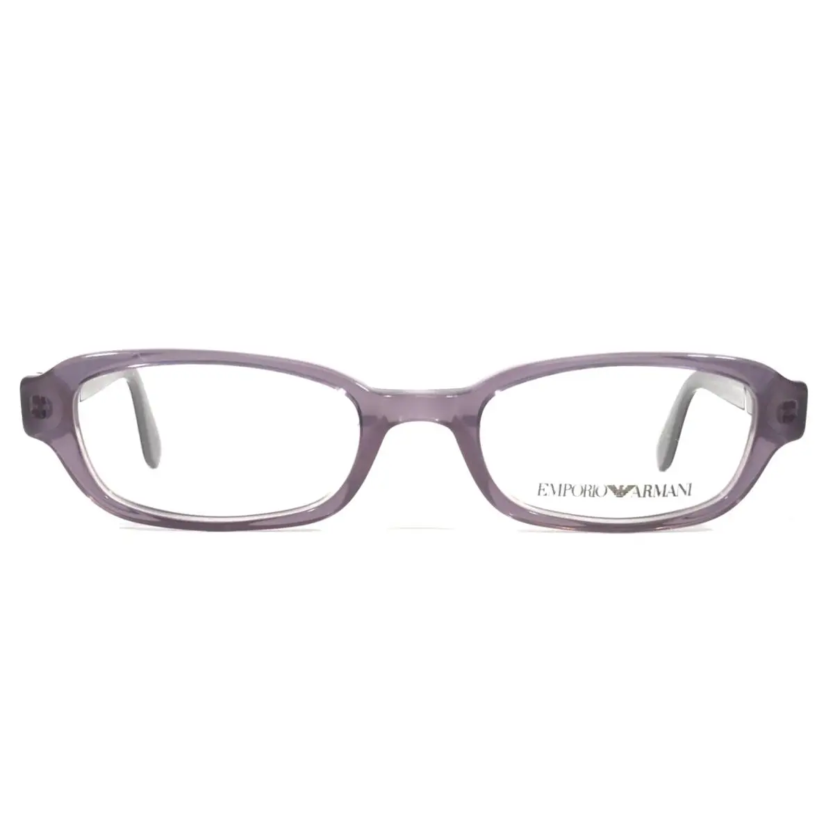 Emporio Armani Eyeglasses Frames 620 452 Clear Purple Rectangle 49-19-135