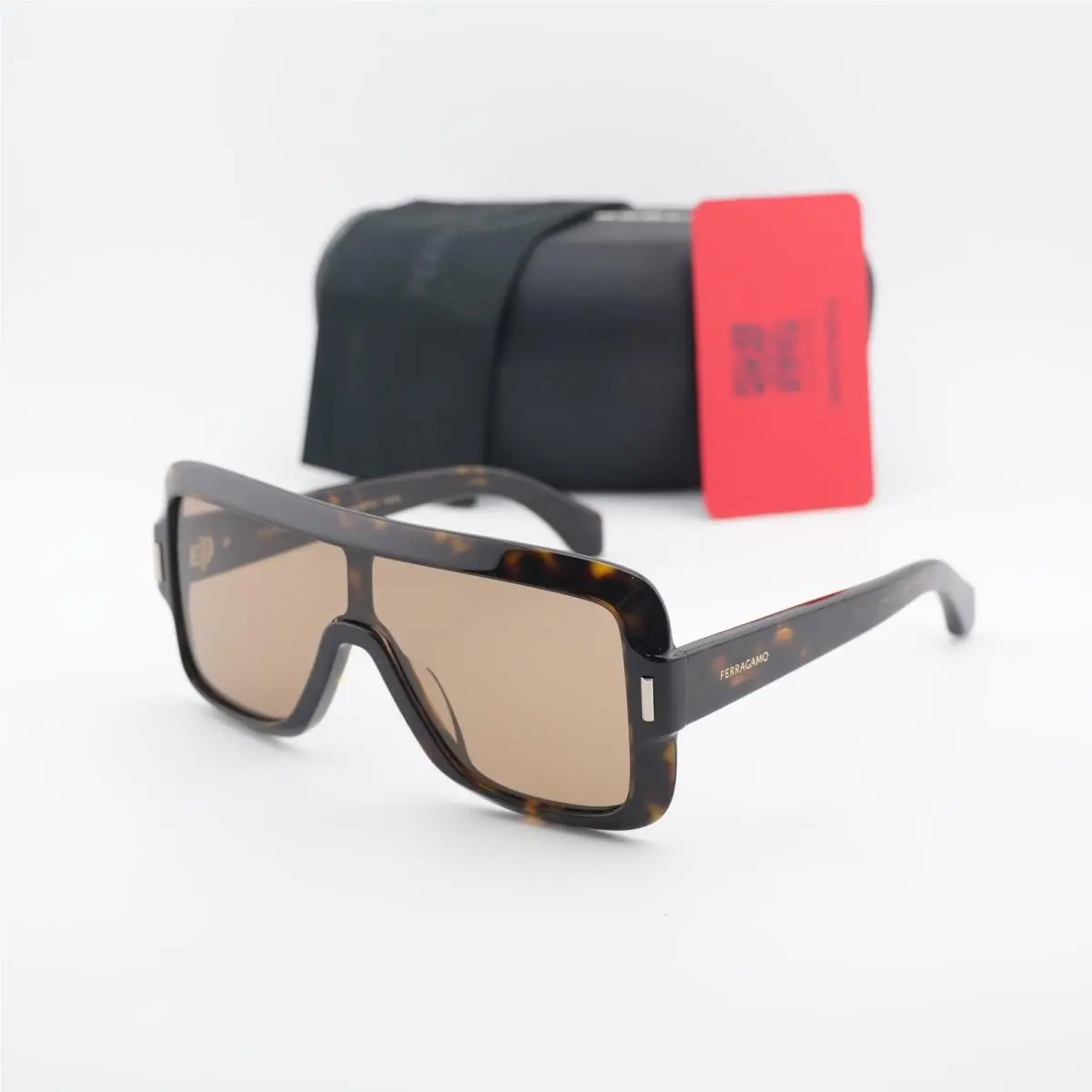 Salvatore Ferragamo SF2061SE 242 Dark Havana/brown 55-20-145 Sunglasses
