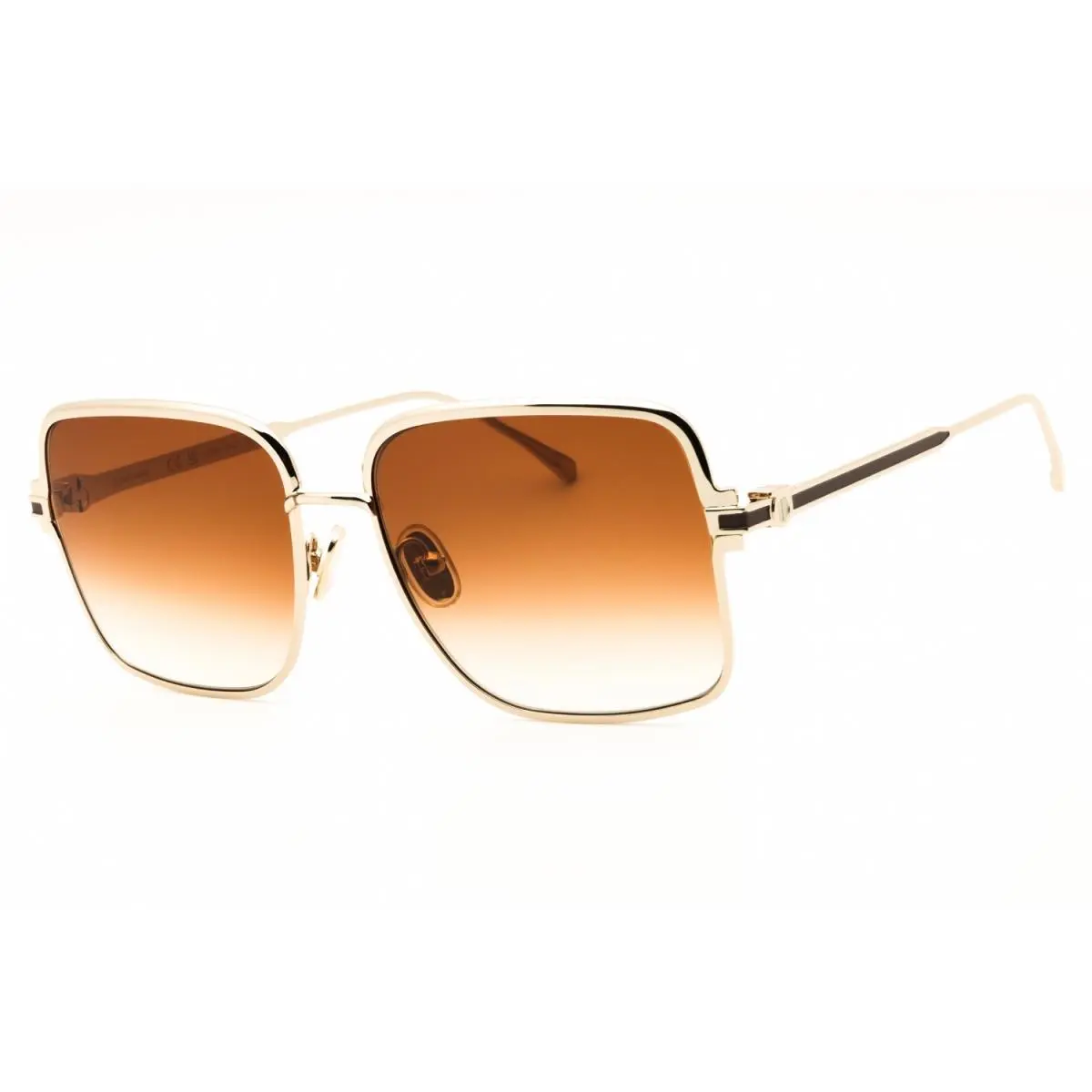 Salvatore Ferragamo SF317S-704-57 Sunglasses Frame Size 57mm 140mm 16mm Gold W