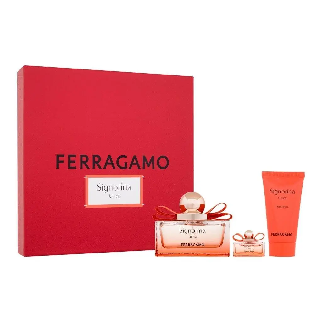 Salvatore Ferragamo Ladies Signorina Unica Gift Set Fragrances 8052464896295