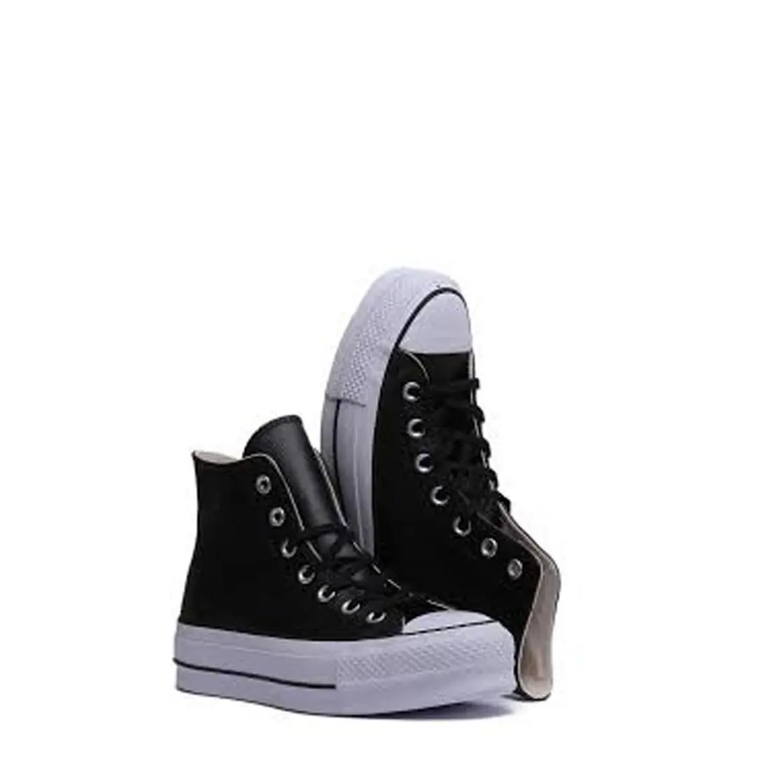 Converse shoes - Converse Chuck Taylor All Star Leather High - 561675C - Black 8
