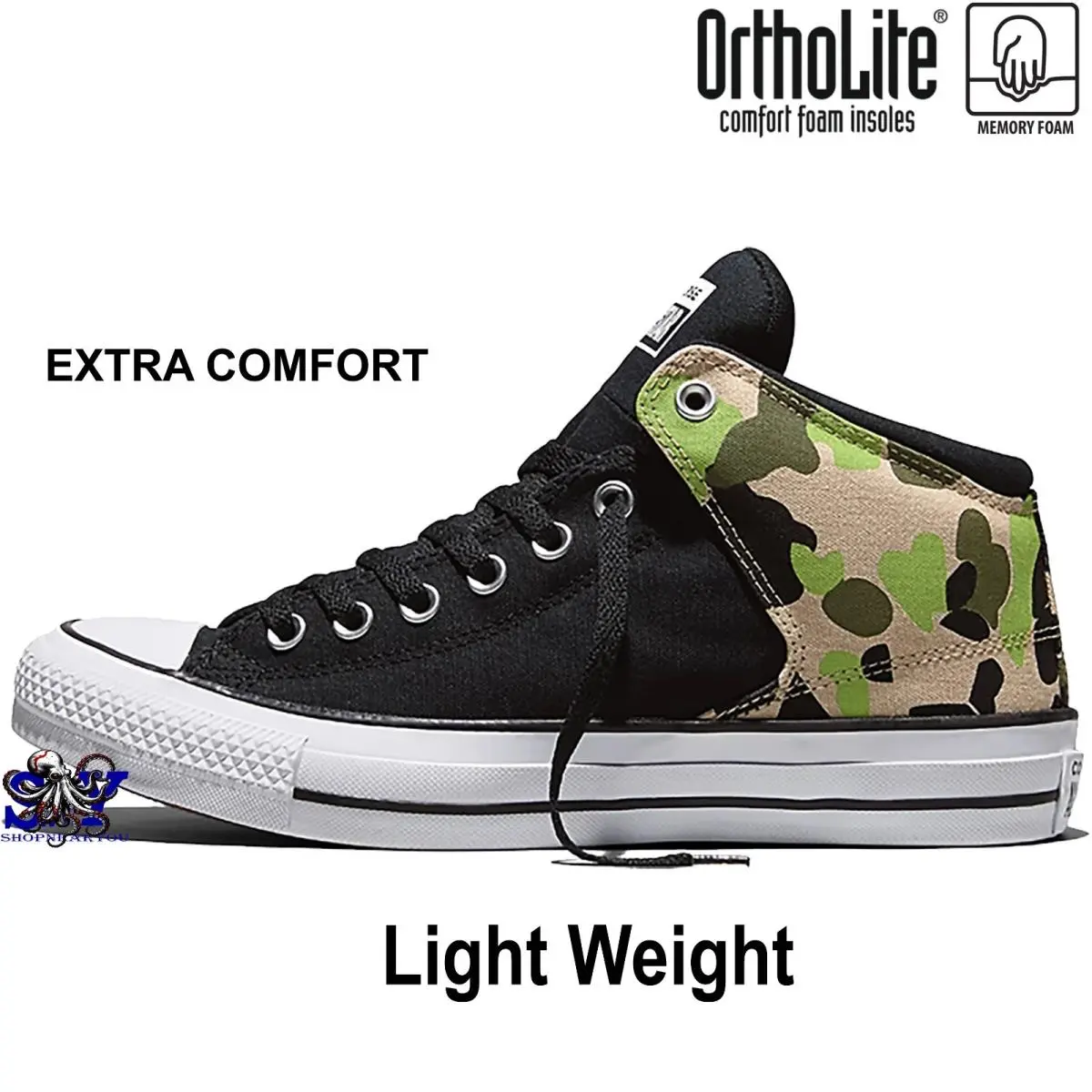 Converse Chuck Taylor All Star High Street Archive Camo A22393F Men Sizes 5-13