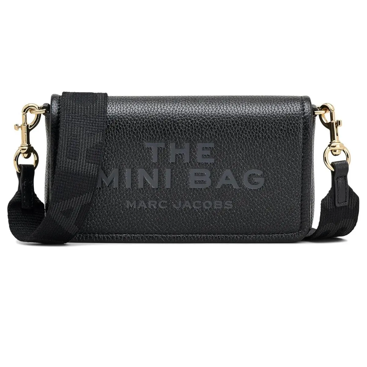 Woman`s Handbags  The Leather Mini Bag Black by Marc Jacobs