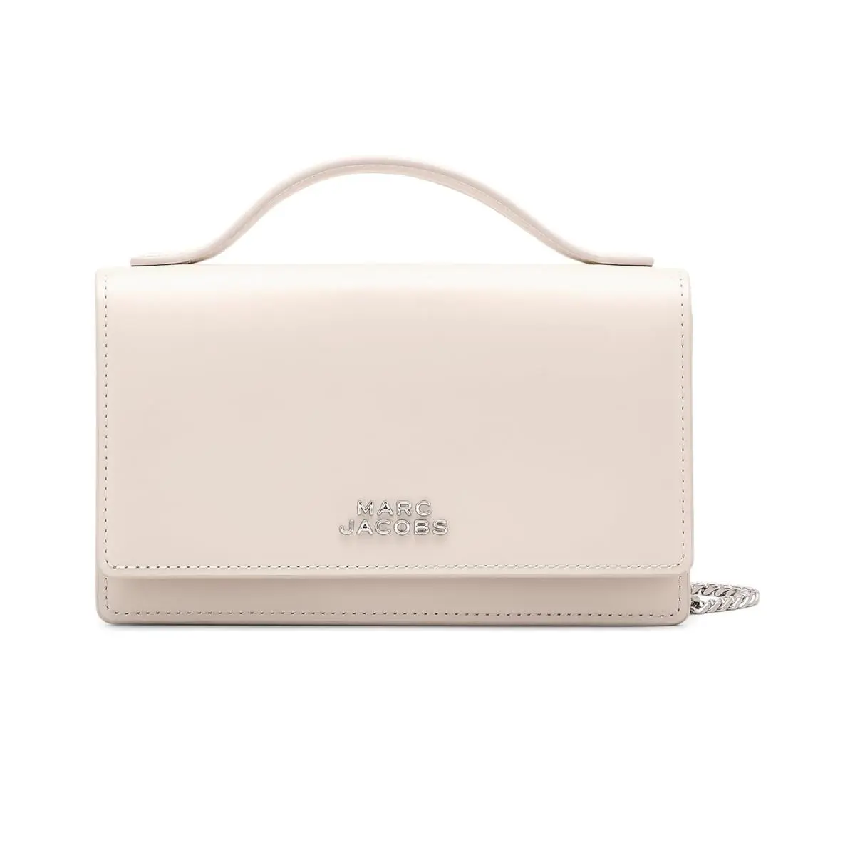 Woman`s Handbags  The Glam Mirror Mini Bag Cotton White by Marc Jacobs