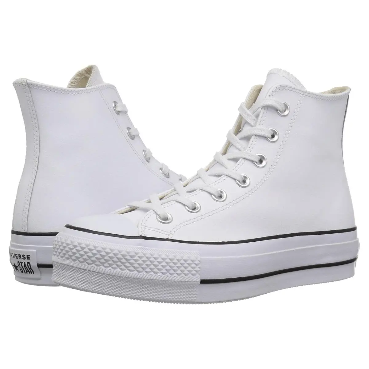 Converse shoes - Black/Black/White 13