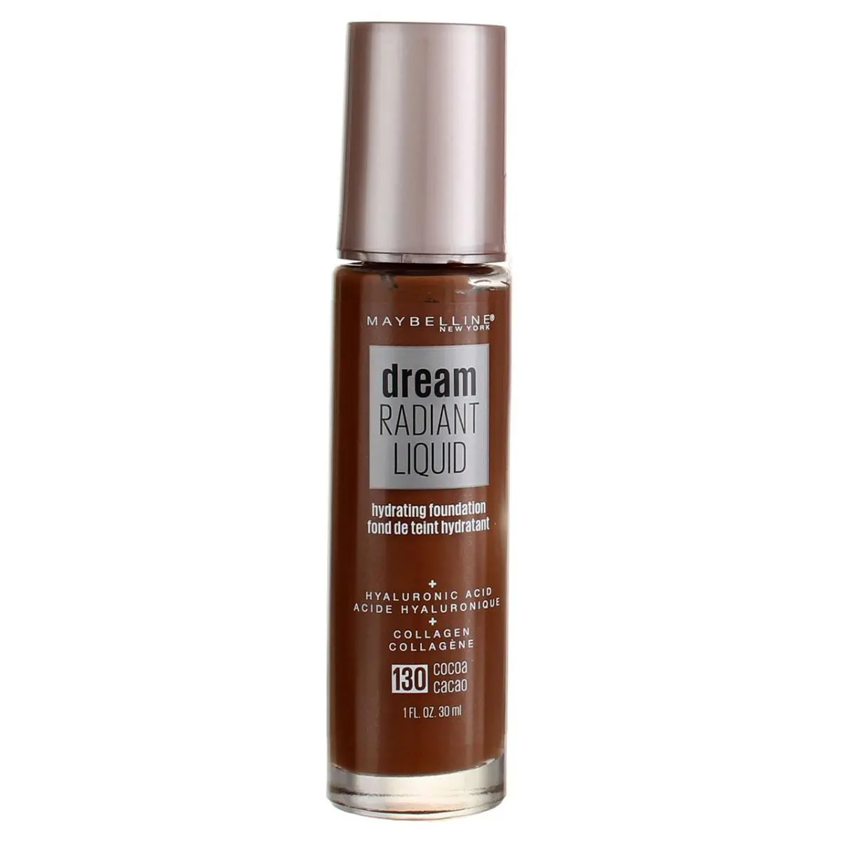 5 Pack Maybelline Dream Radiant Liquid Hydrating Foundation Cocoa 130 1 fl oz
