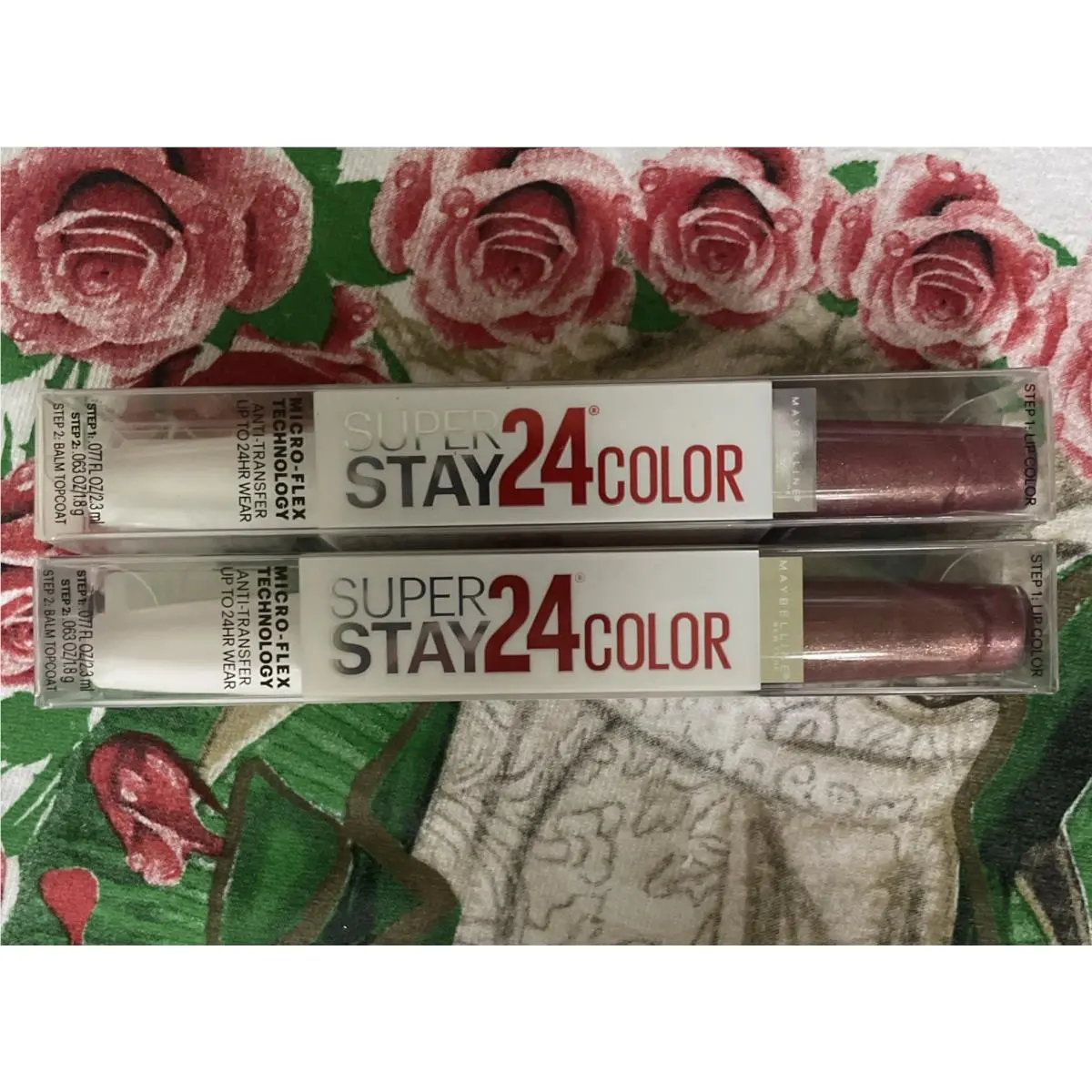 2 Maybelline 120 Always Heather Superstay 24 2-Step Liquid Lipstick Htf