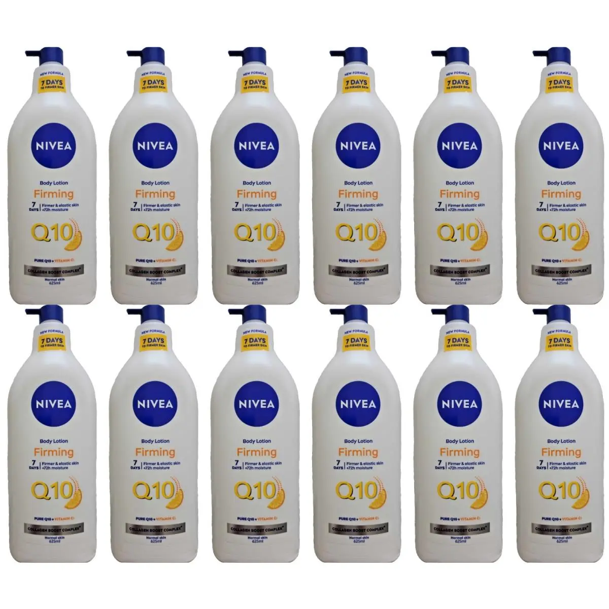 Skin Firming Sheer Hydration Body Lotion with Q10 Vitamin C 21oz-Case 12 by Nivea