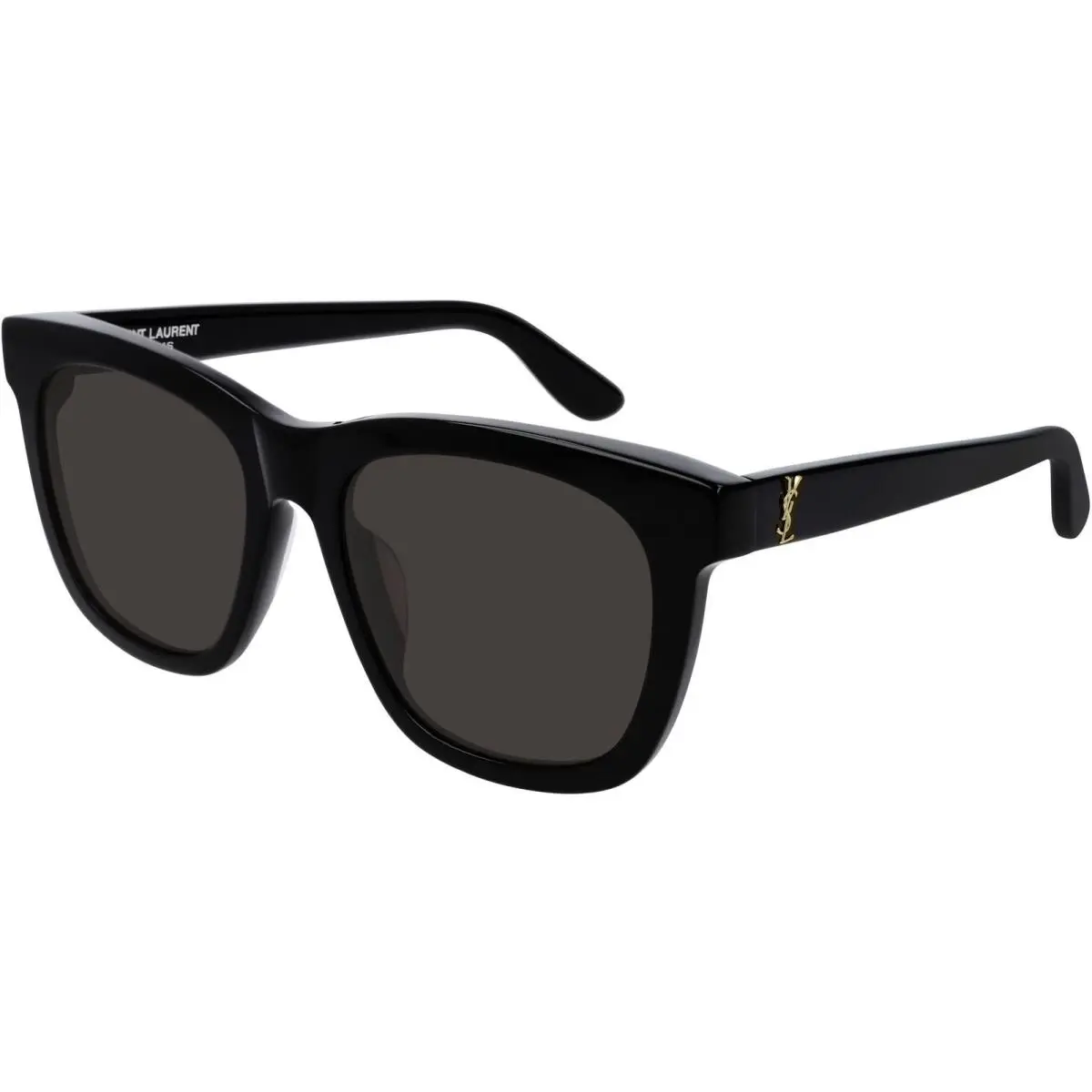 Saint Laurent Monogram SL M24/K Sunglasses 005 Black by Yves Saint Laurent