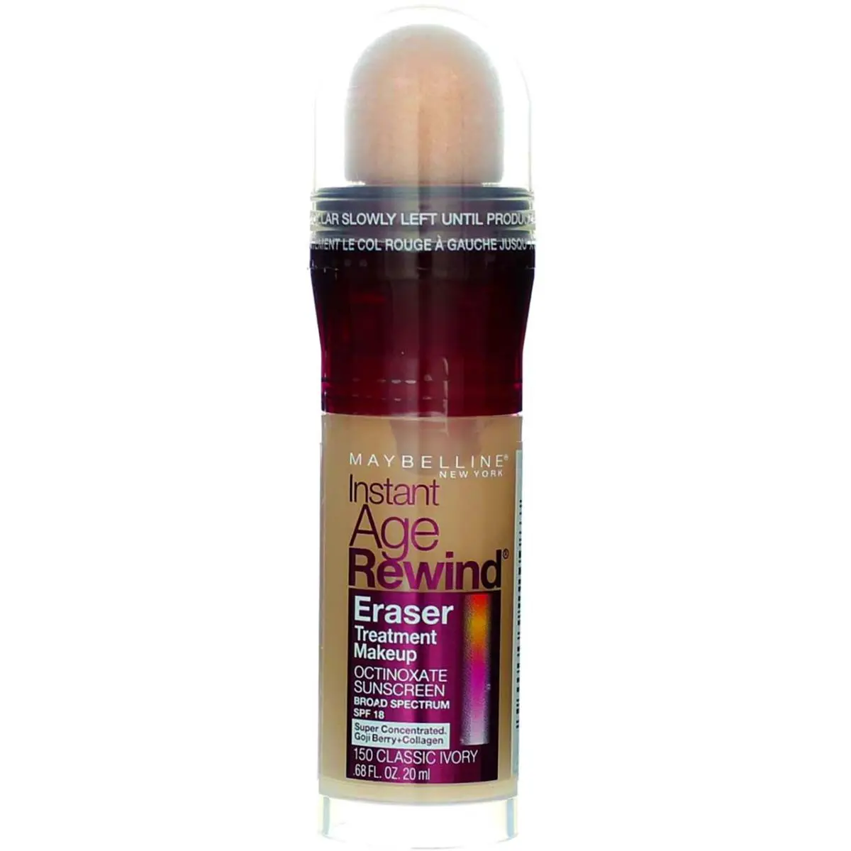 3 Pack Maybelline Instant Age Rewind Eraser Treatment Makeup Classic Ivory