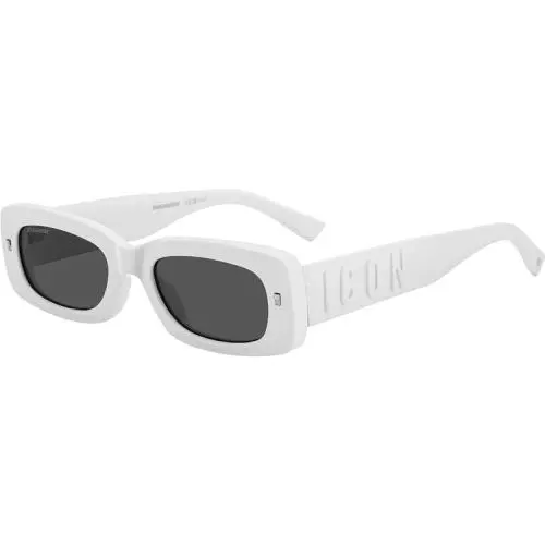 Dsquared2 Unisex 52 mm White Sunglasses ICON0020-S-VK6-52 by DSquared2