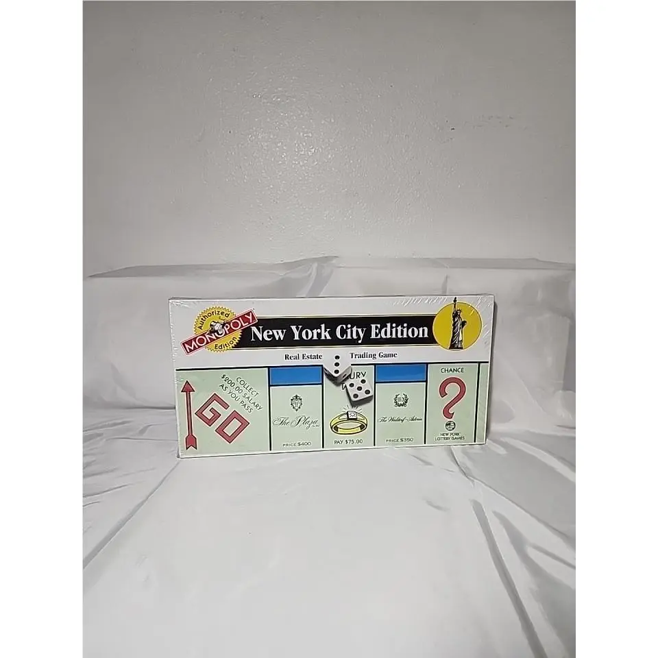 Vintage Monopoly York City Edition Nyc 1996 Board Game Hasbro JJ-B-04