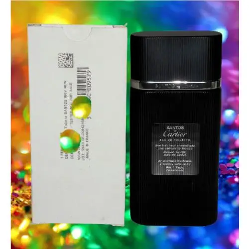 Santos DE Cartier Classic 3.3OZ/100ML Eau DE Toilette Men Tst Box Rare