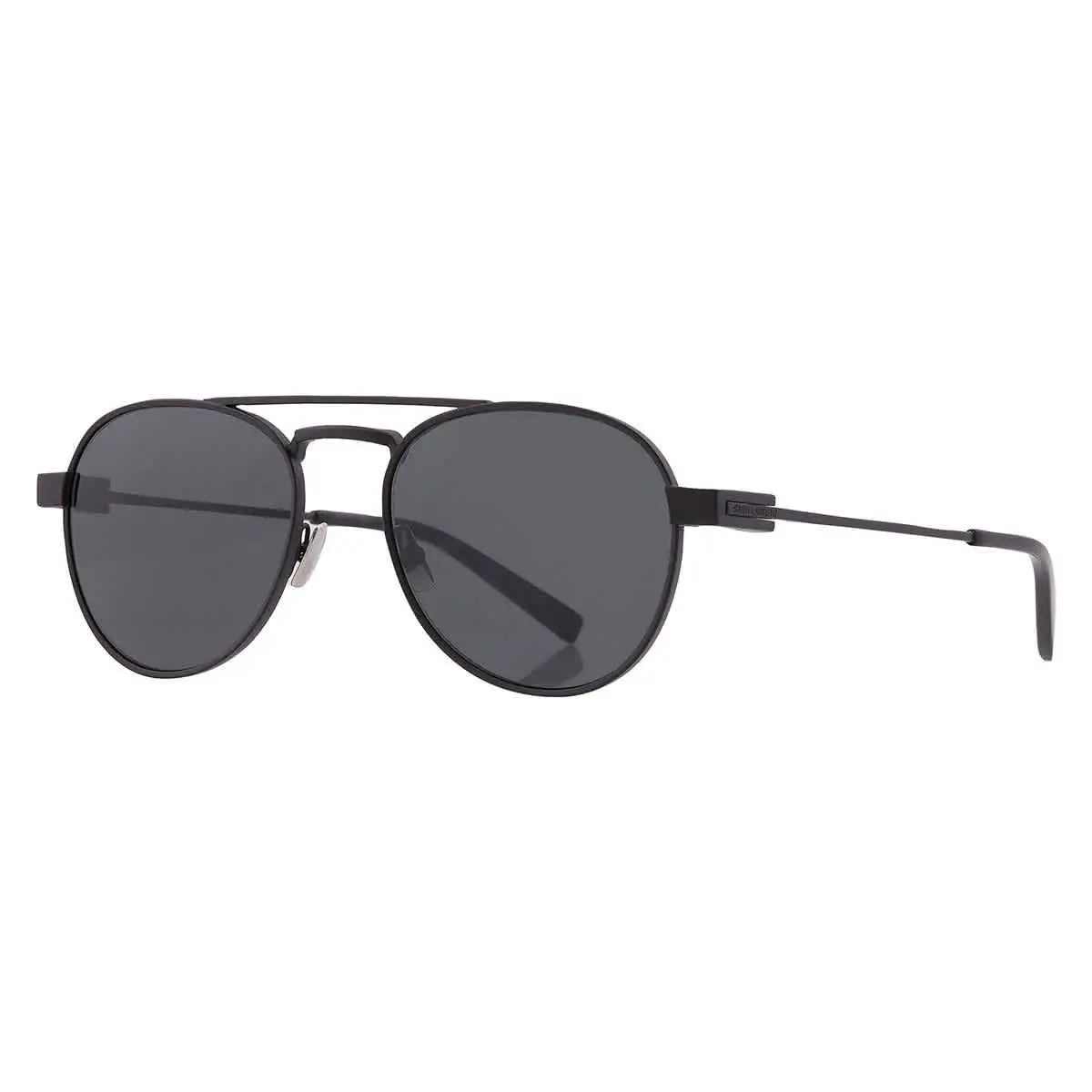 Saint Laurent Black Pilot Men`s Sunglasses SL 708 001 54 SL 708 001 54 by Yves Saint Laurent
