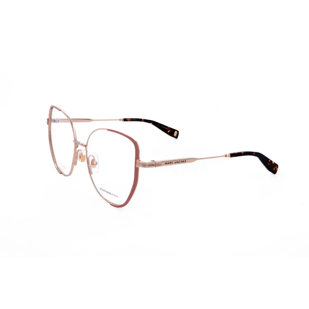 Marc Jacobs Women`s Runway 55 mm Gold Pink Eyeglasses MJ1103-EYR-55