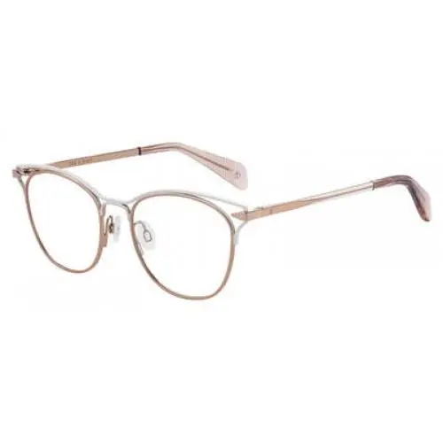 Rag Bone Rnb 3019 Eyeglasses 0BQB Gold Cream