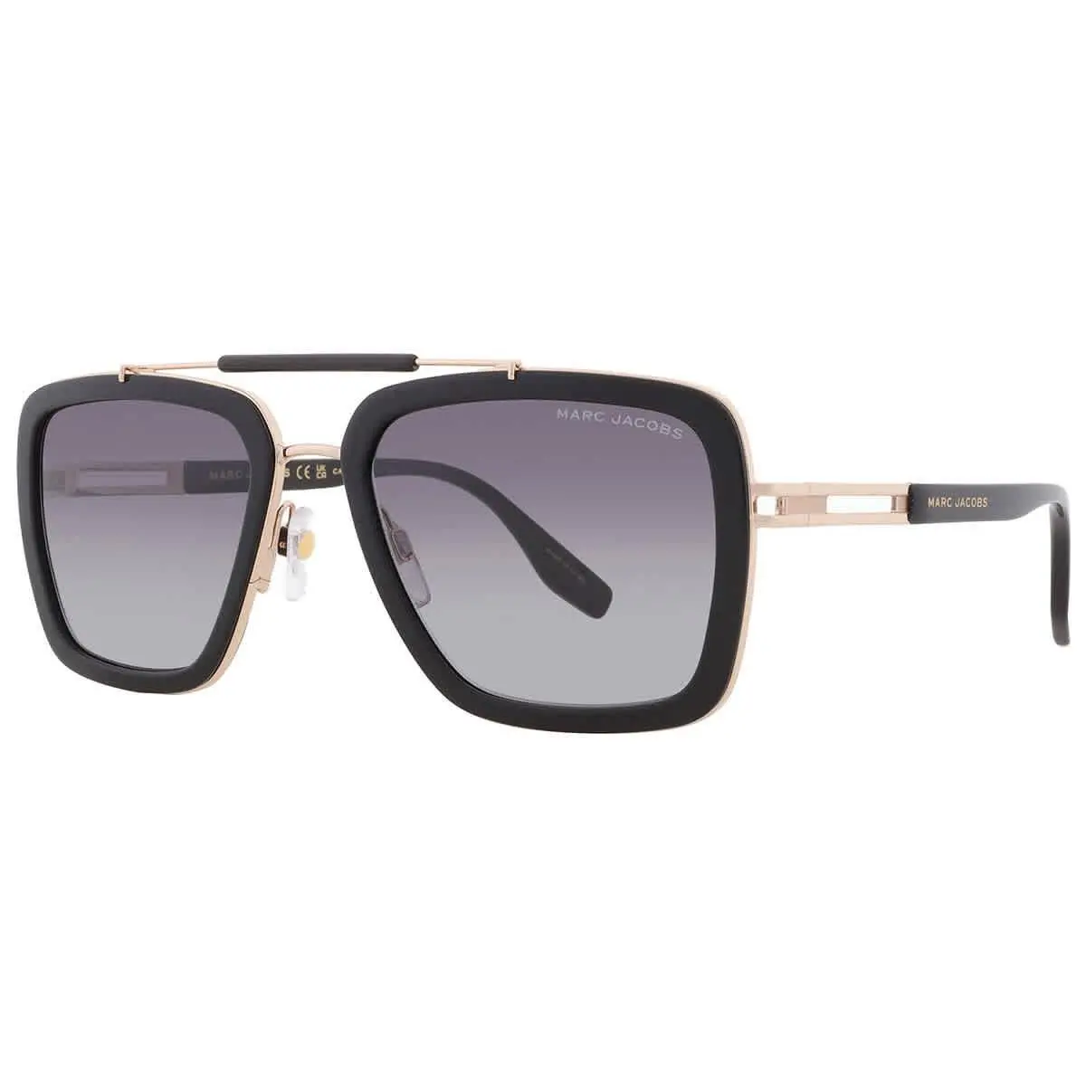 Marc Jacobs Grey Shaded Navigator Men`s Sunglasses Marc 674/S 0807/9O 55