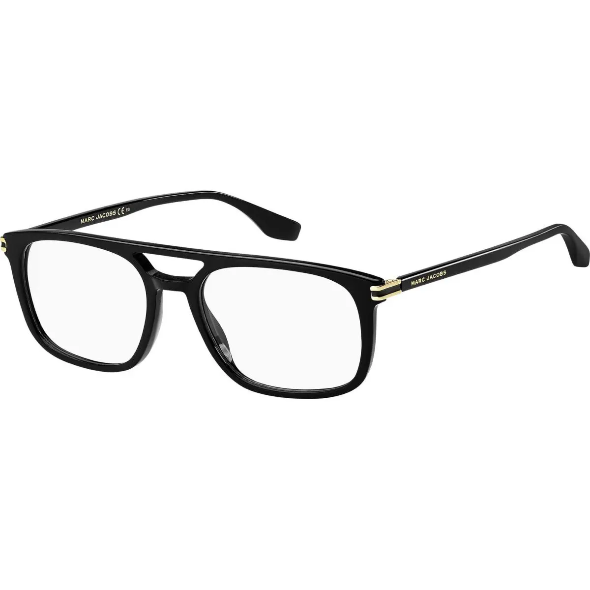Marc Jacobs Men`s 54 mm Gloss Black Eyeglasses MARC572-807-54