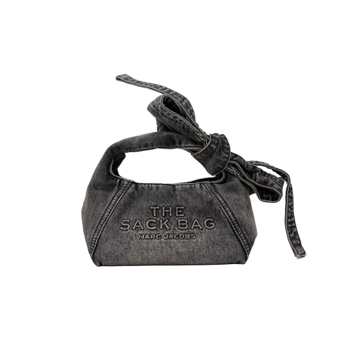 Marc Jacobs The Bow Denim Sack Bag Purse