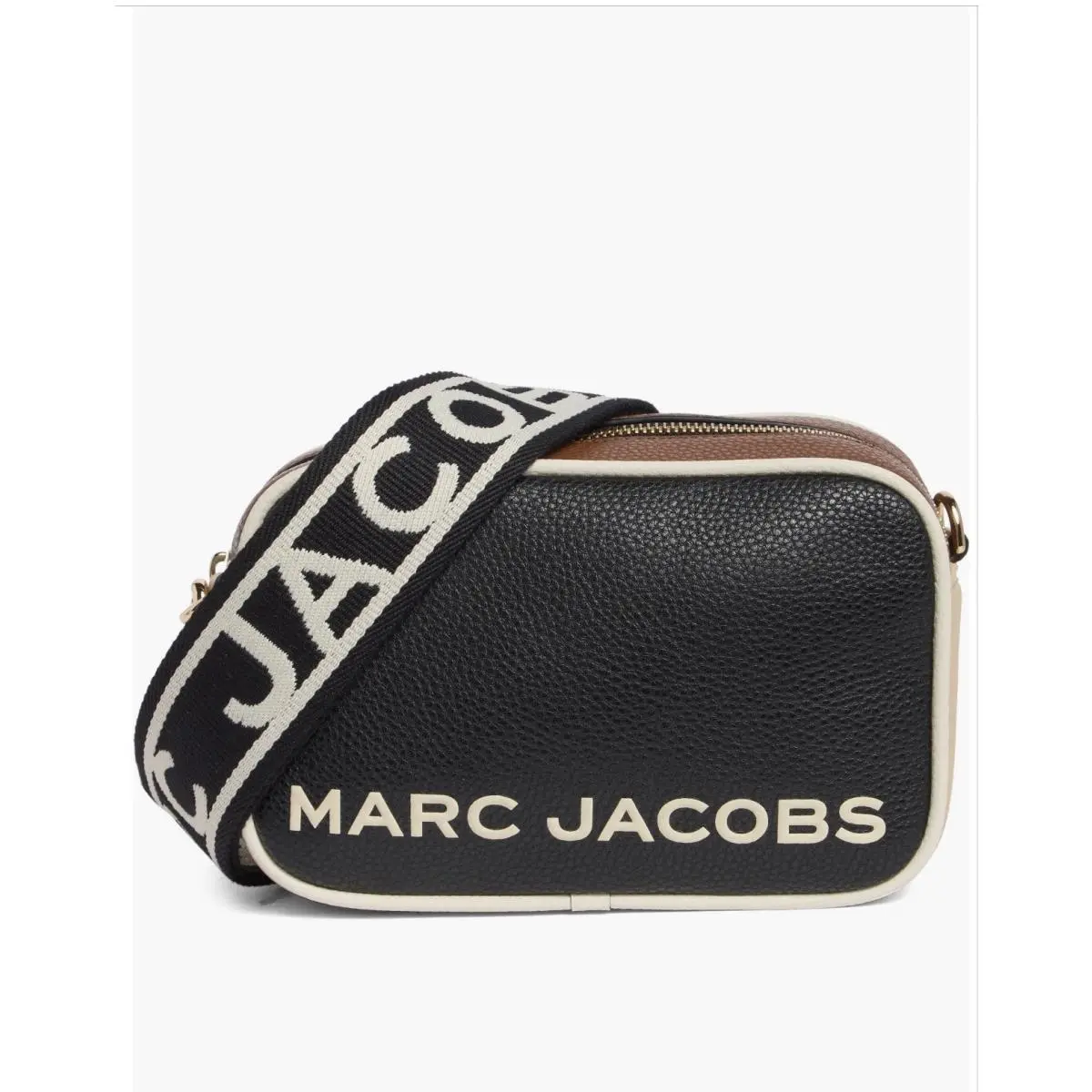 Marc Jacobs Flash Camera Bag Webbing Strap In Black Multi