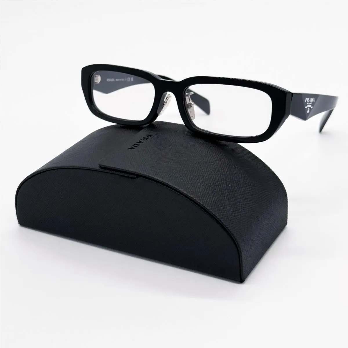Prada Eyeglasses PRB06SF 16K08N Black Women PR B06S 16K08N PR B06SF
