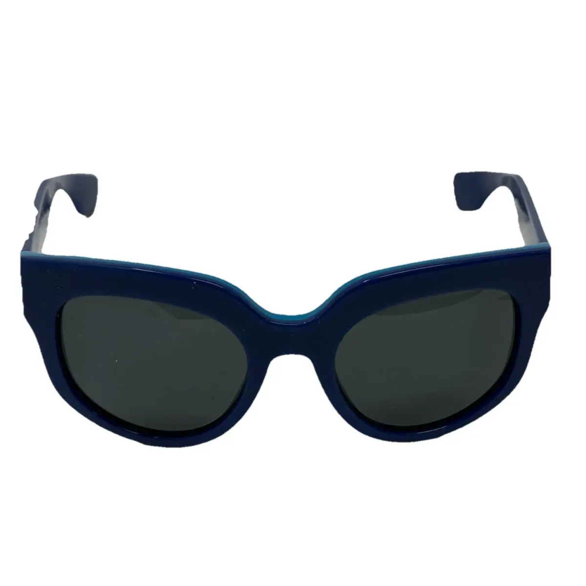 Glasses Spr 07Q 51021 RO1-1A1 140 3N Blue Frames Sunglasses by Prada
