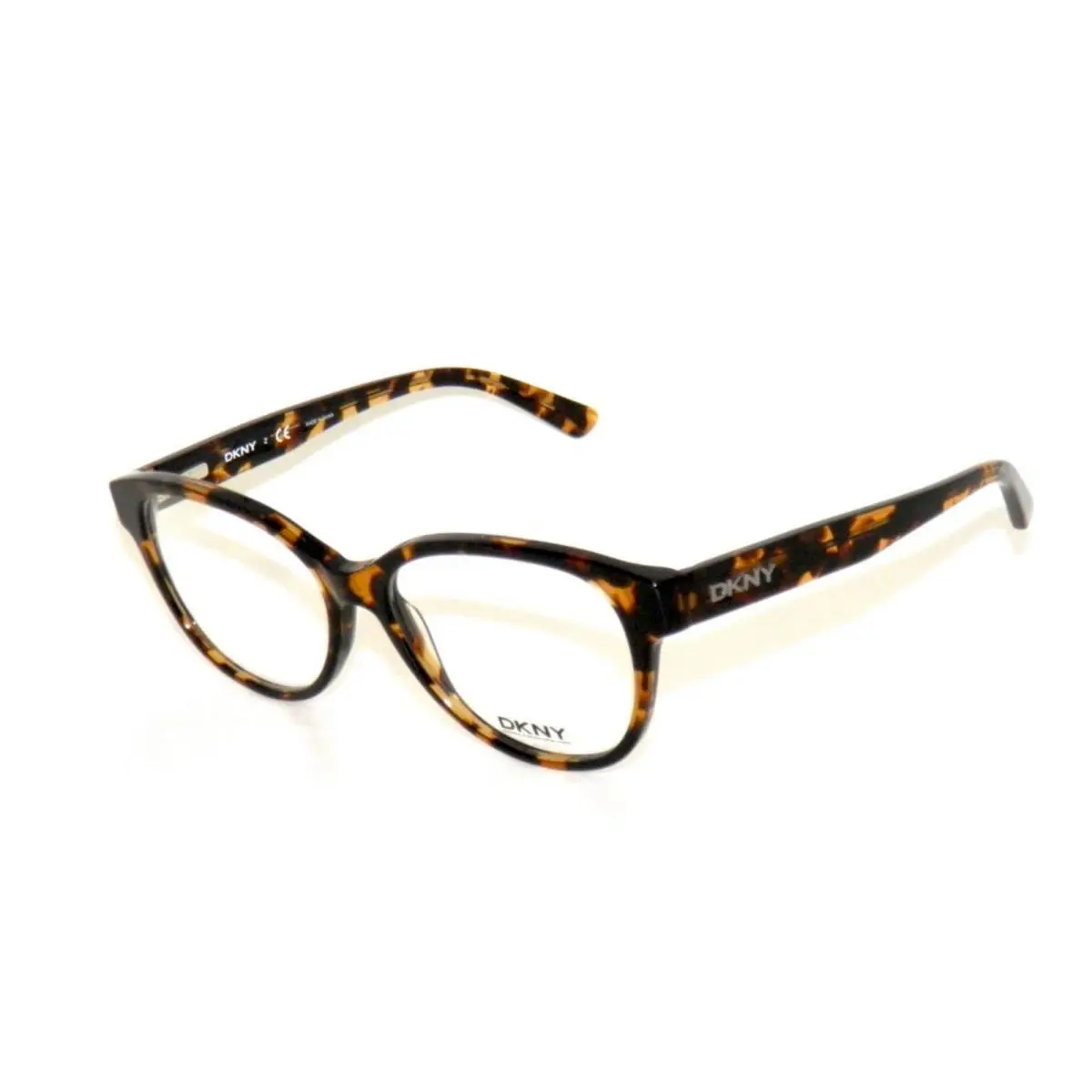 Dkny DY 4673 3700 Amber Tortoise Brown Eyeglasses 52-16-135MM Brandnew