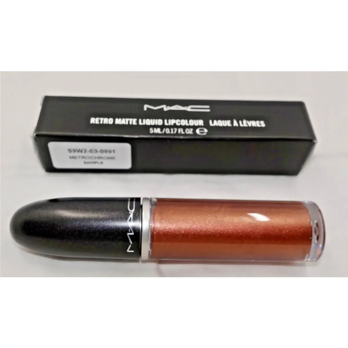 Mac Retro Matte Liquid Lipcolour Metrochrome Sample 0.17FL OZ