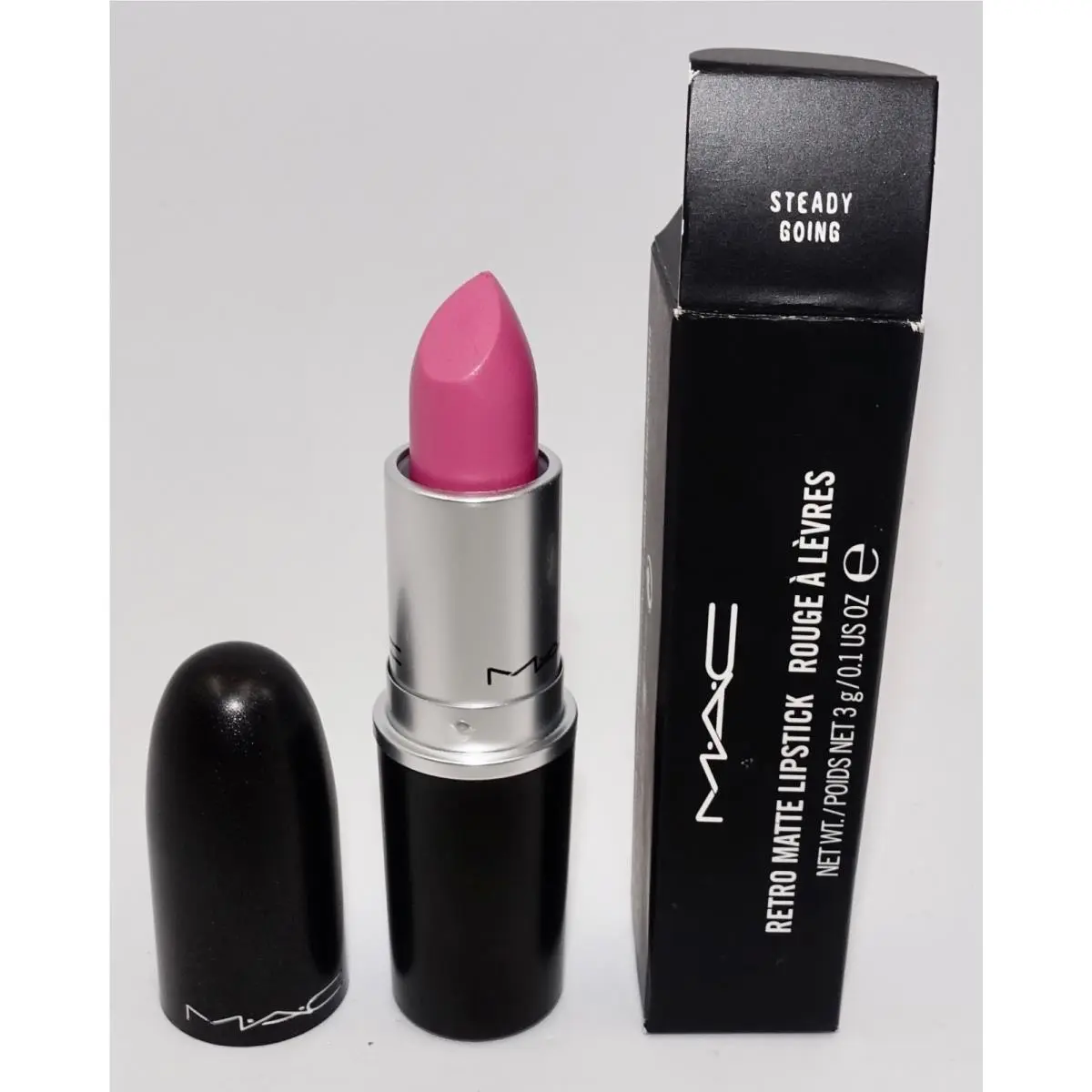 Mac Retro Matte Lipstick Steady Going 0.1oz./3g