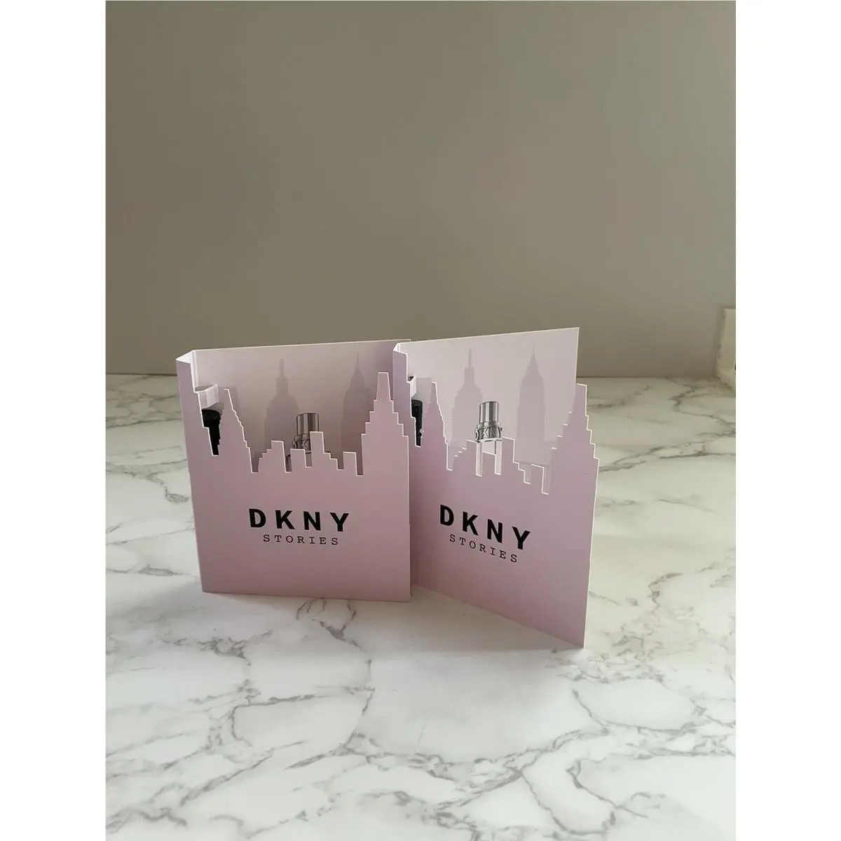 Donna Karan Dkny Stories Eau de Parfum Sample Mini Spray Vials x2 .05oz Each