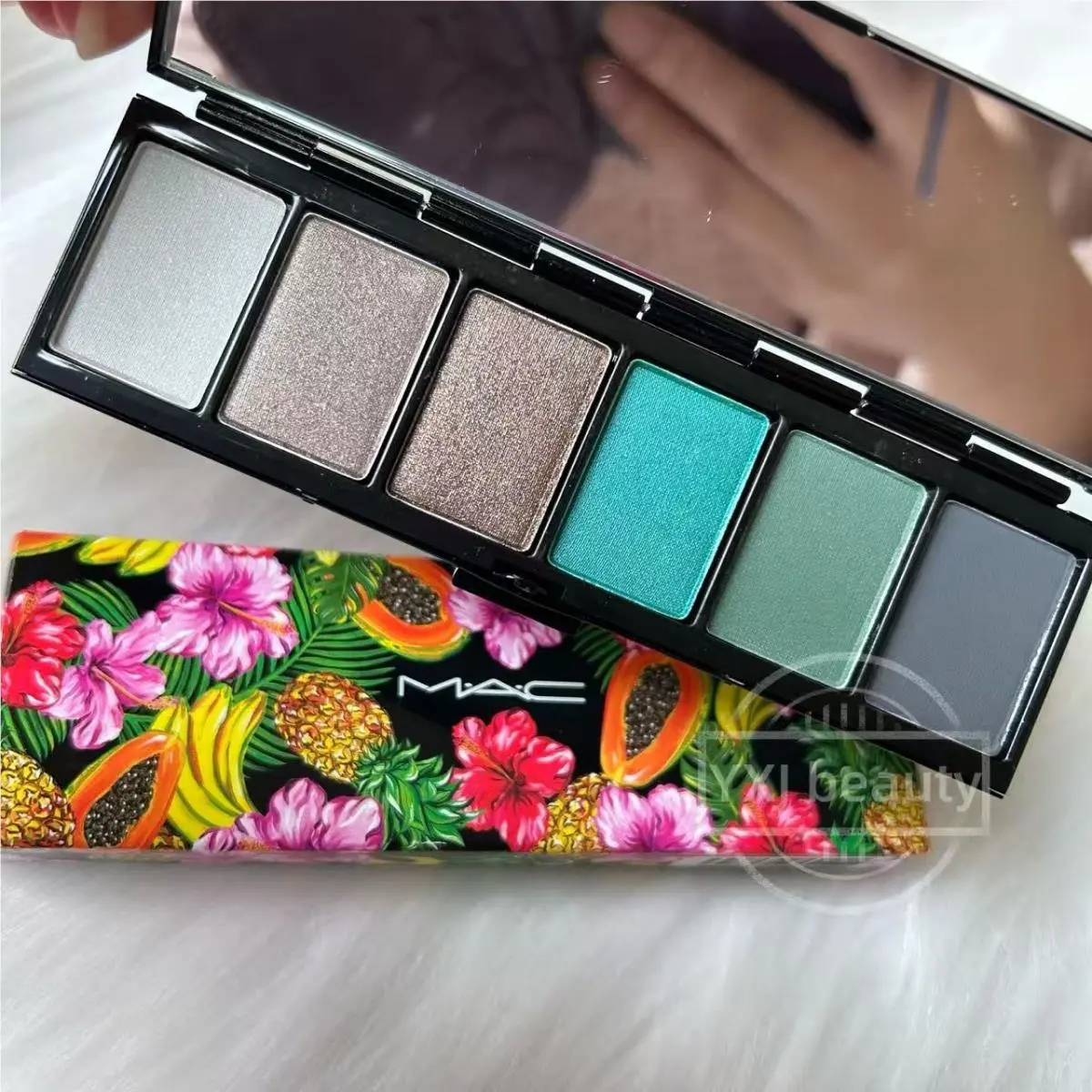 Mac Fruity Juicy Eyeshadow Palette Love In The Glades Full Size