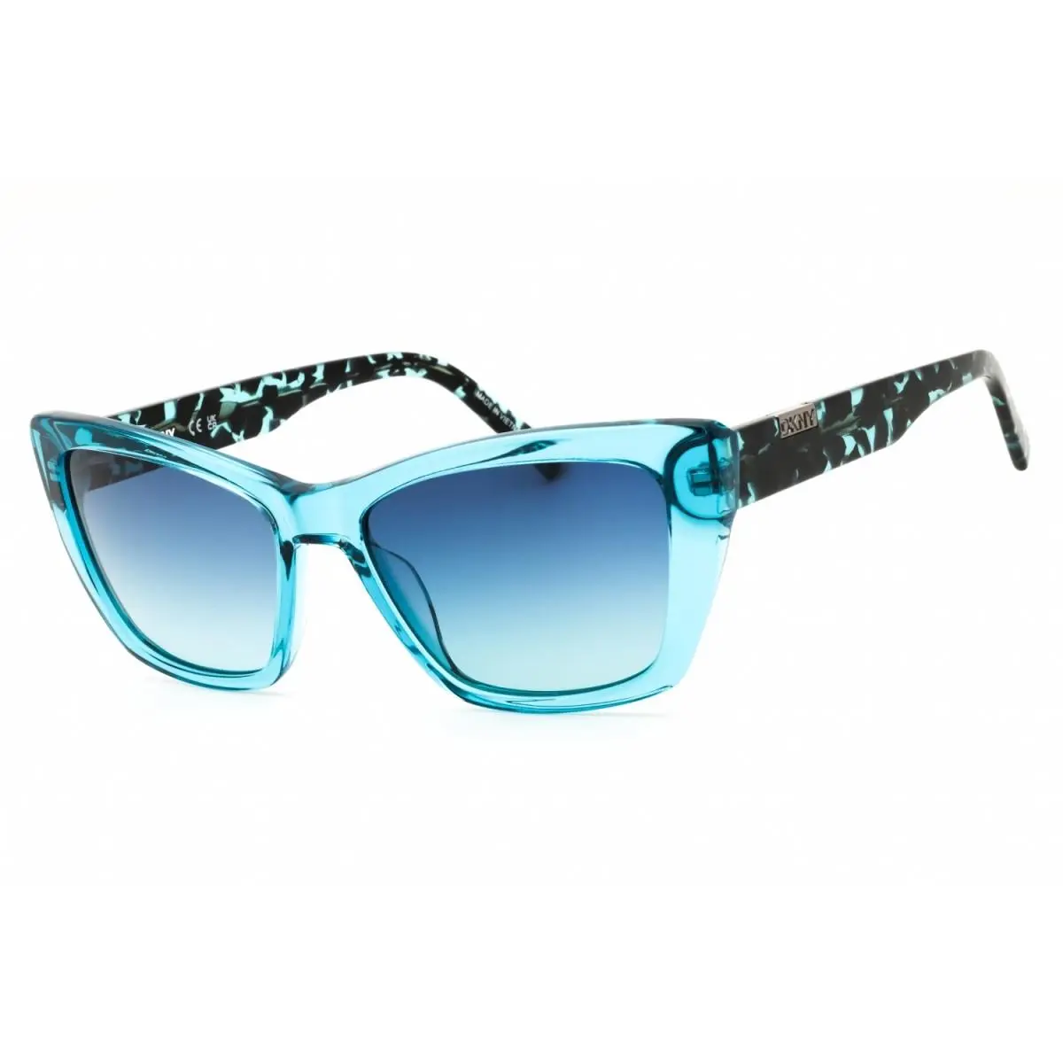 Dkny DK554S 430 Crystal Turquoise/blue Gradient 54-17-140 Sunglasses